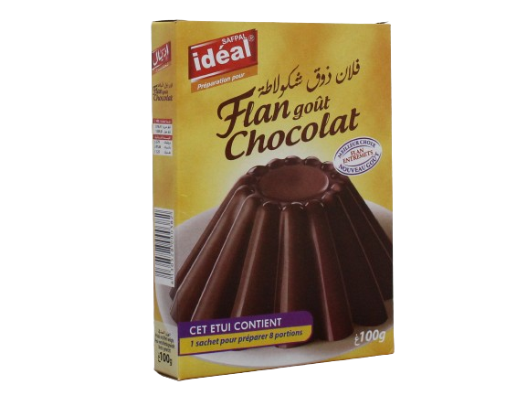 IDEAL flan chocolat 100g