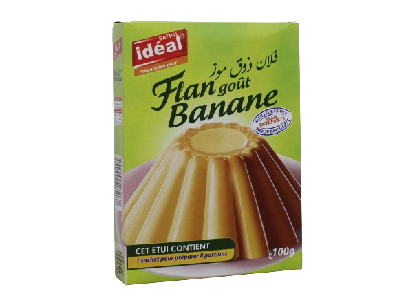 IDEAL flan banane 100 g