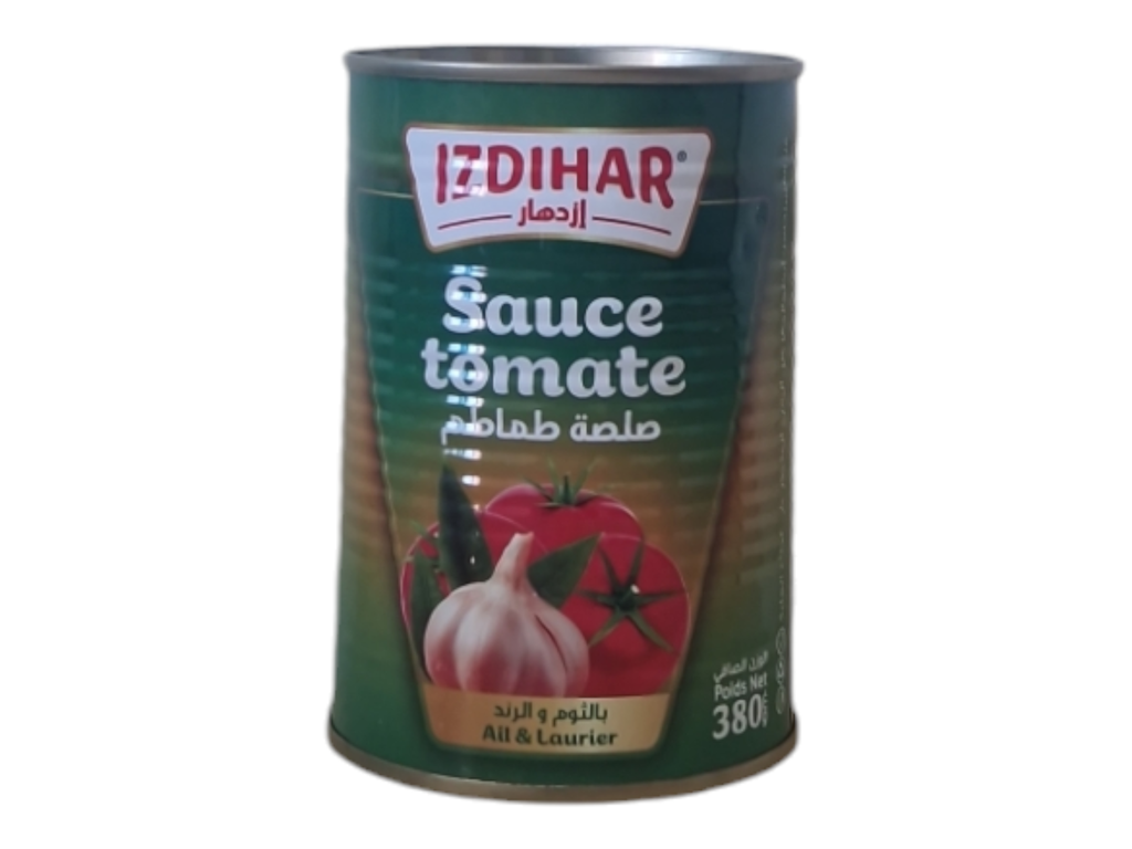 IZDIHAR sauce tomate ail & laurier 380g