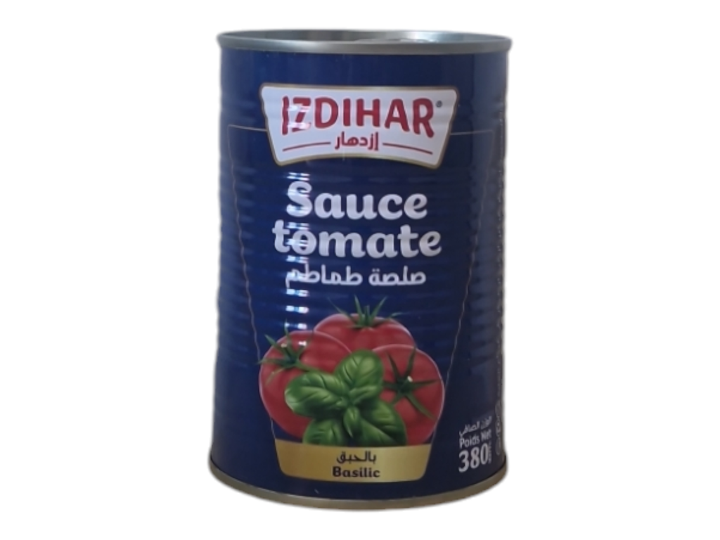 IZDIHAR sauce tomate basilic 380g