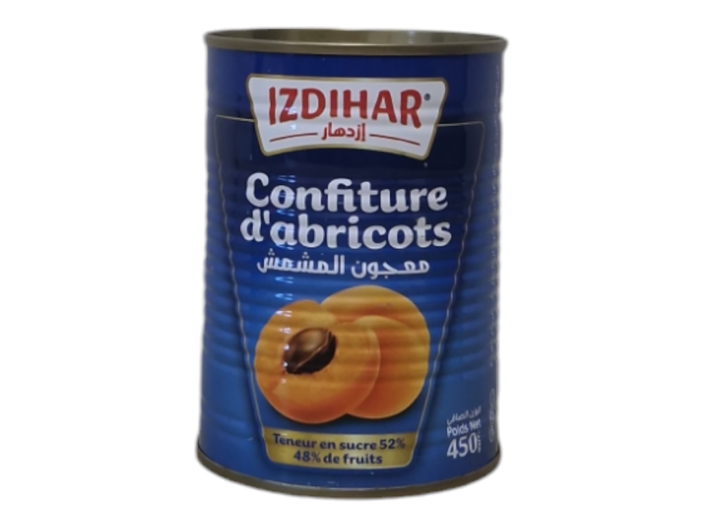 IZDIHAR confiture d'abricots 400g
