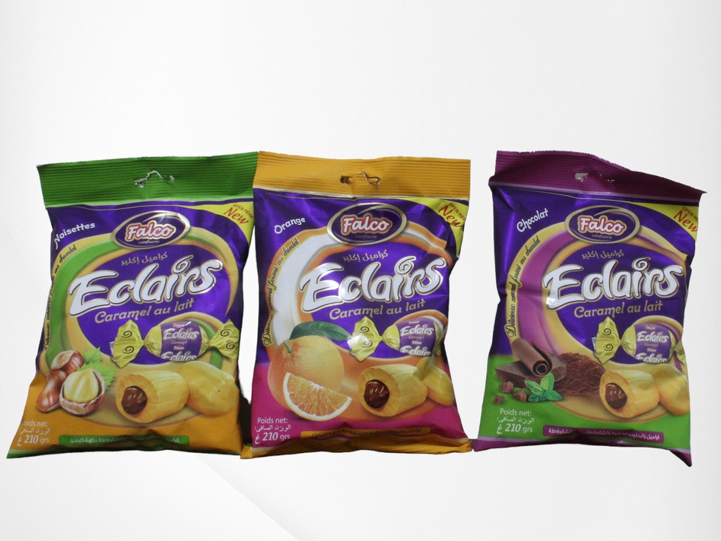 ECLAIRS caramel au lait 210g