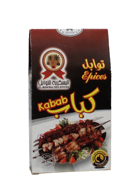 EL BISKRIA épices boitte  kabab  50 g