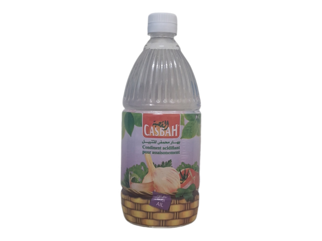 CASBAH  vinaigre gout ail  750 ml