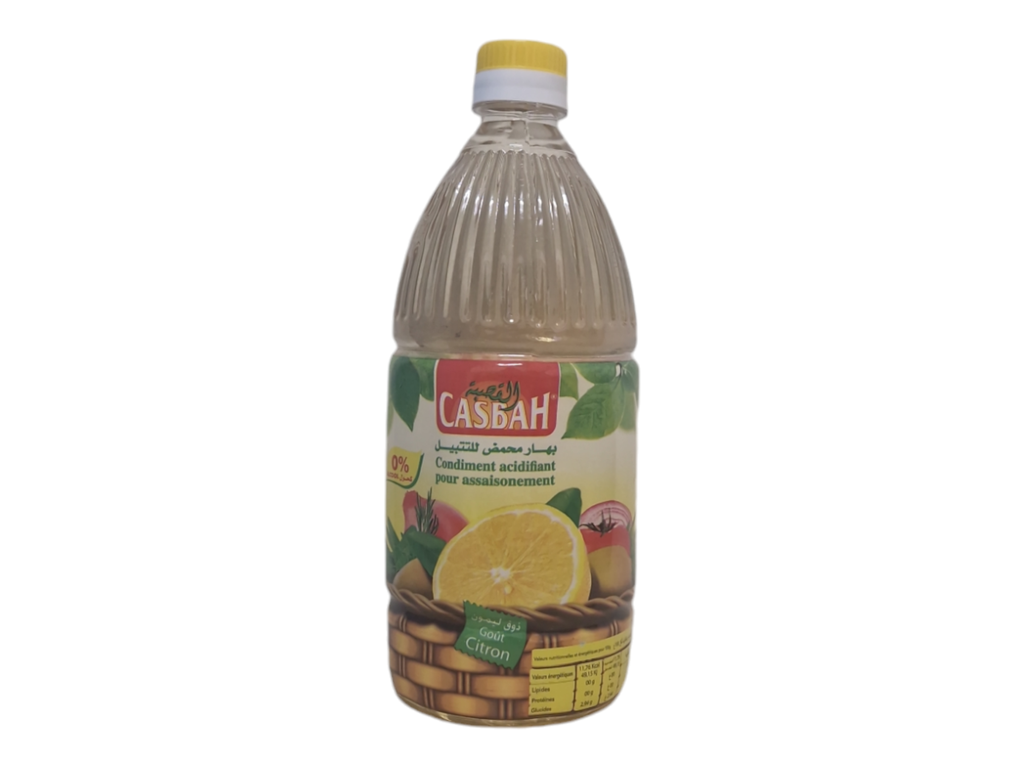 CASBAH  vinaigre gout citron 750ml