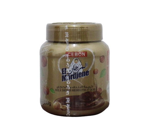 EL MORDJENE pate à tartiner aux noisettes et cacao 350 g