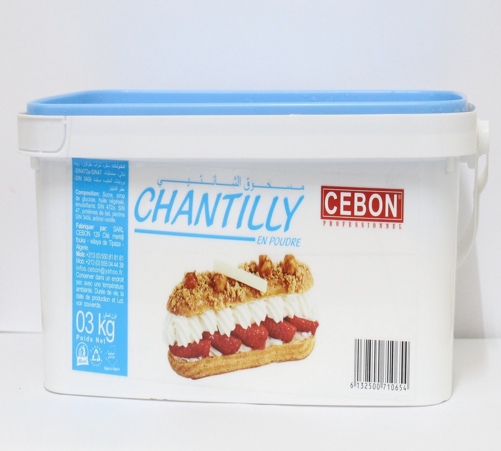 CHANTILLY poudre el mordjane 3 kg