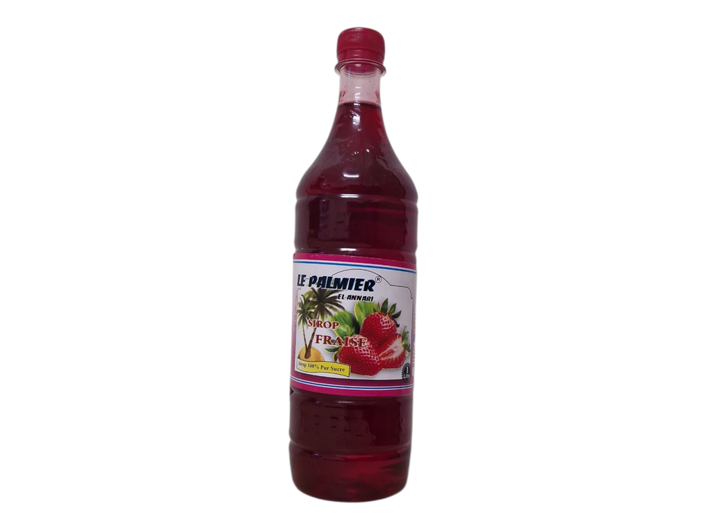 LE PALMIER sirop fraise 1l