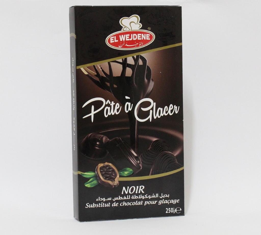EL WEJDENE pate à glacer noir 250 g