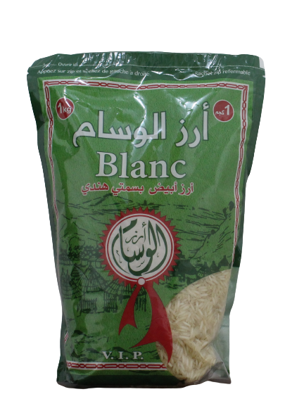EL WISSEM blanc basmati indien 1 kg