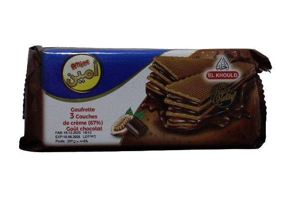AMIN gaufrette chocalat 200g