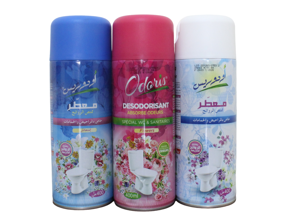 ODORIS désodorisant ws & sanitaires 400ml