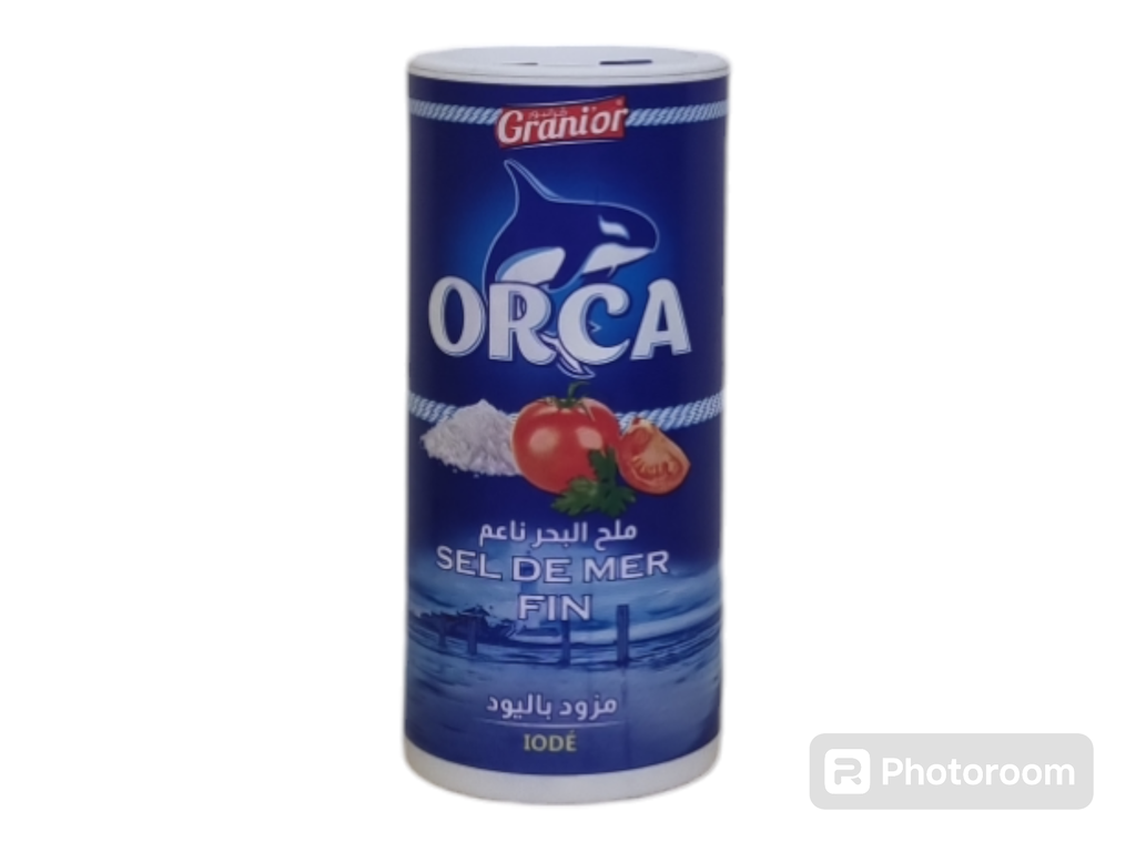 ORCA sel de mer fin 125g