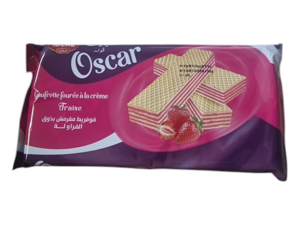 OSCAR gaufrette fraise