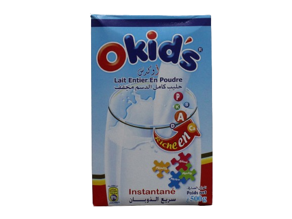 OKIDS Lait poudre 500grs