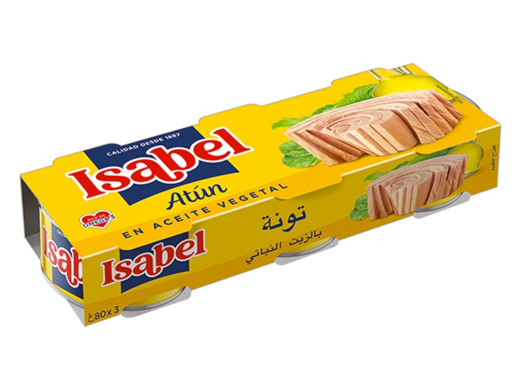 ISABEL thon a l'huile végétale 65g*3