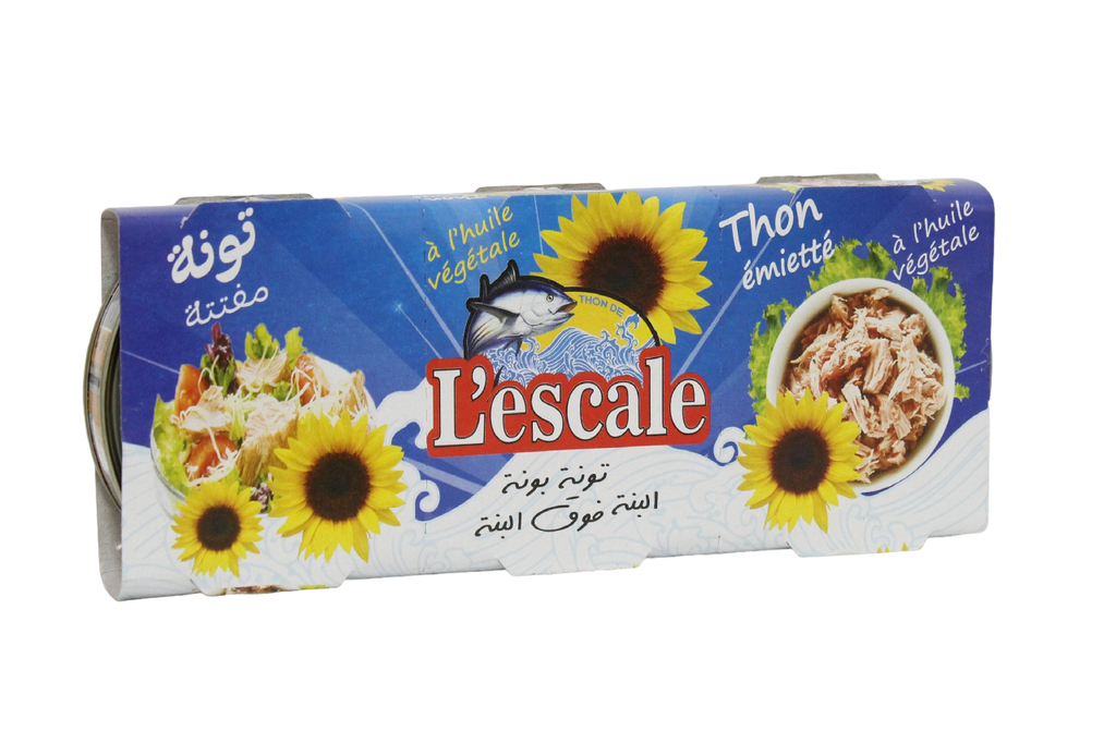 ESCALE thon à l'huile végétale 65g