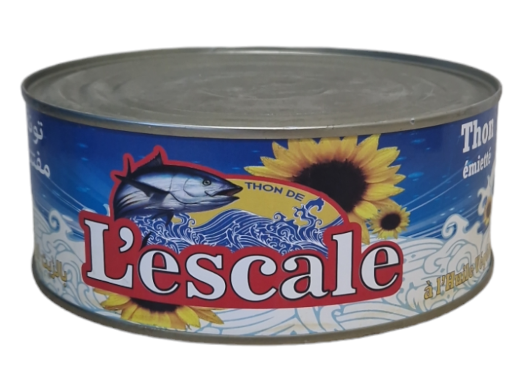 escal thon émietté à l'huile végétale 880 g