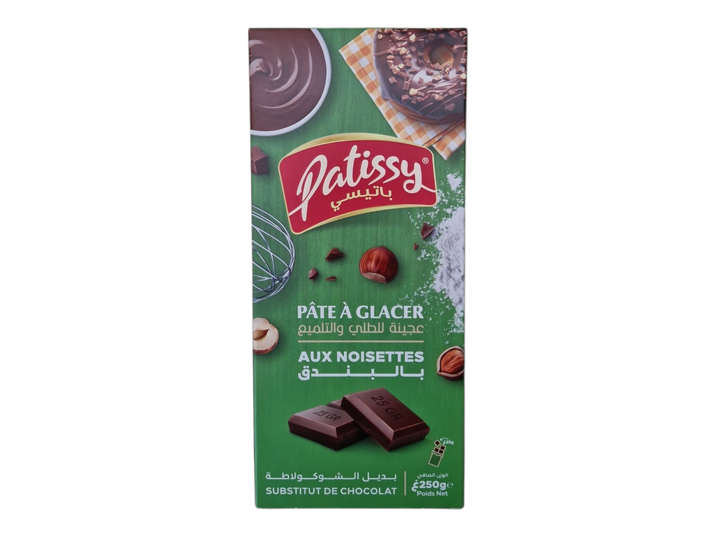 PATISSY pate a glacer aux noisettes 250g