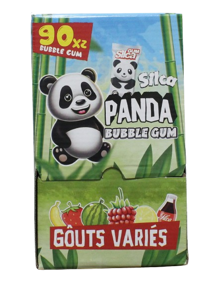 PANDA  bubble gum gout variés