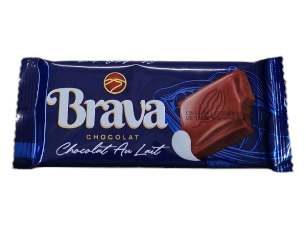 BRAVA chocolat au lait 85g