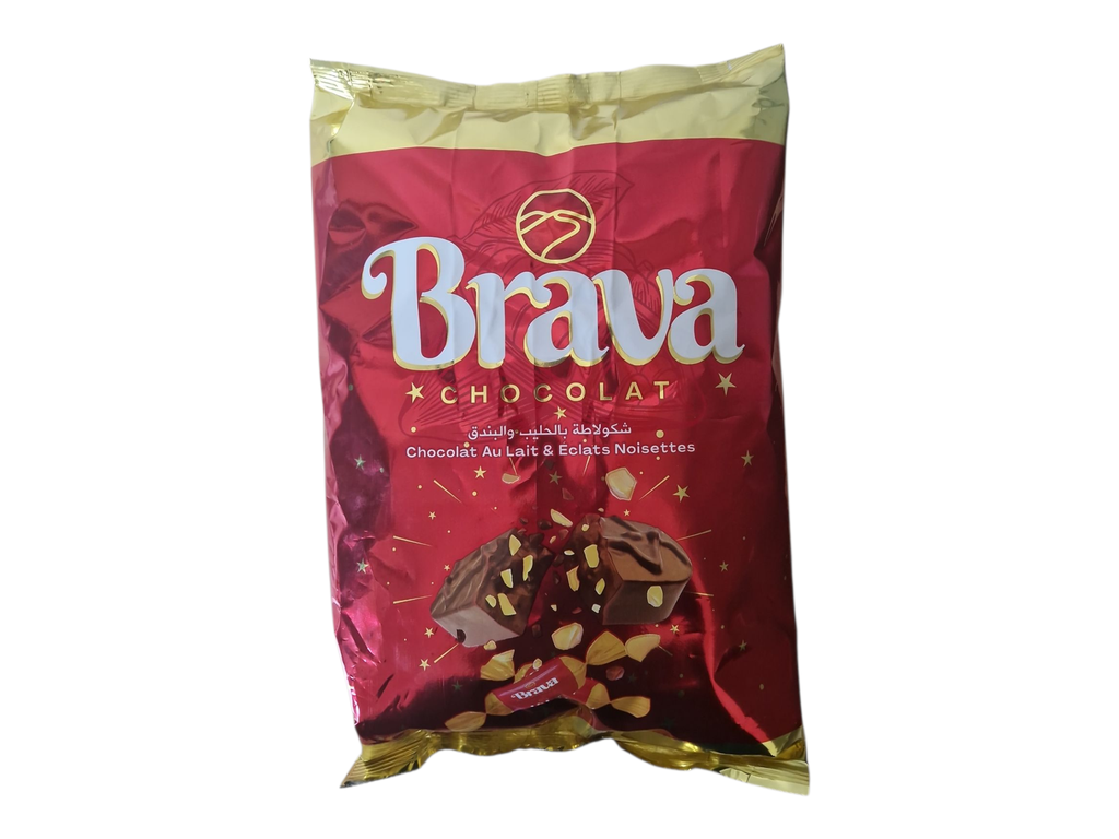 BRAVA chocolat au lait écalait noisettes