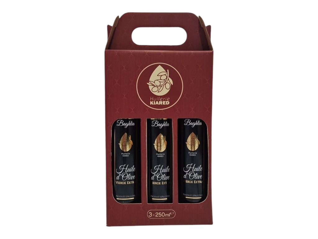 BAGHLIA huile d'olive extra coffret *3 25cl