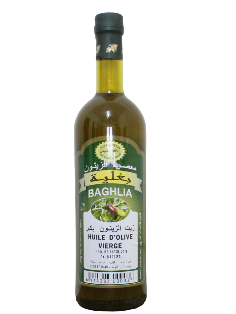 BAGHLIA huile d'olive vierge 75cl