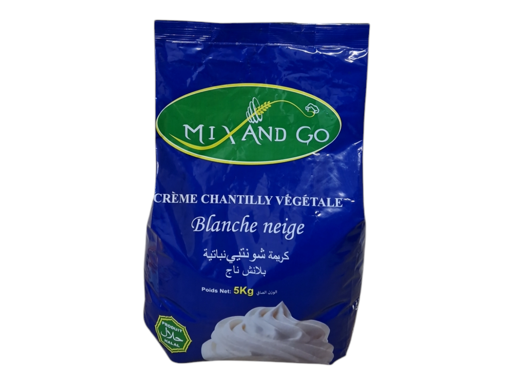 BLANCHE NEIGE créme chantilly végétale 5kg
