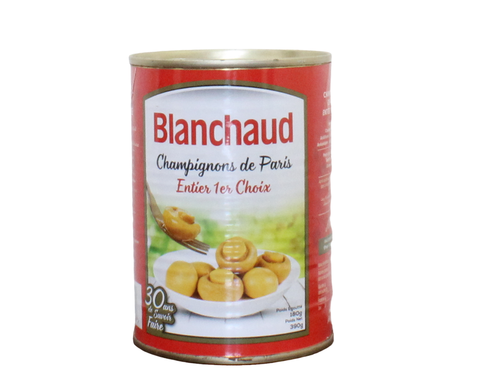 BLANCHAUD champignnons de paris entier 390g