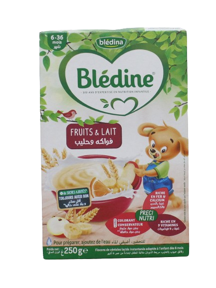 BLEDINE farine fruits & lait  200 g