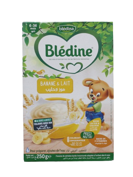 BLEDINE farine banane & lait 200 g
