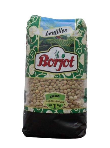BORJOT lentilles 1 kg