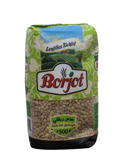 BORJOT lentilles richlet 500g