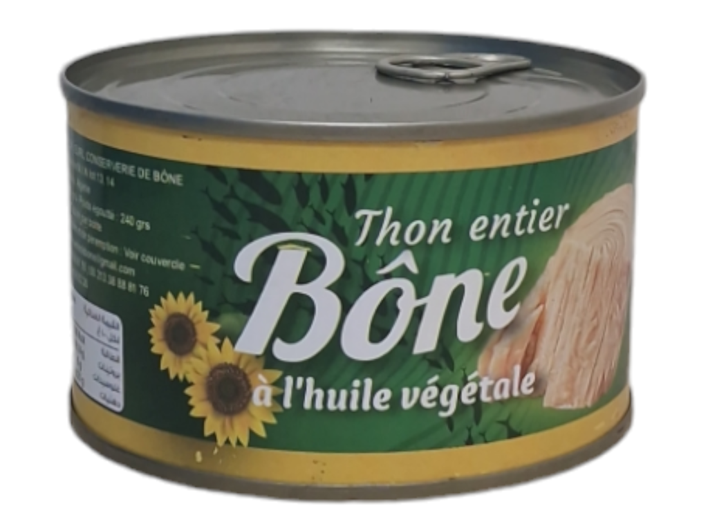 BONE  thon à l'huile végétale 400 g