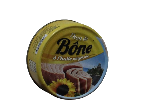 BONE thon huile entier 160grs