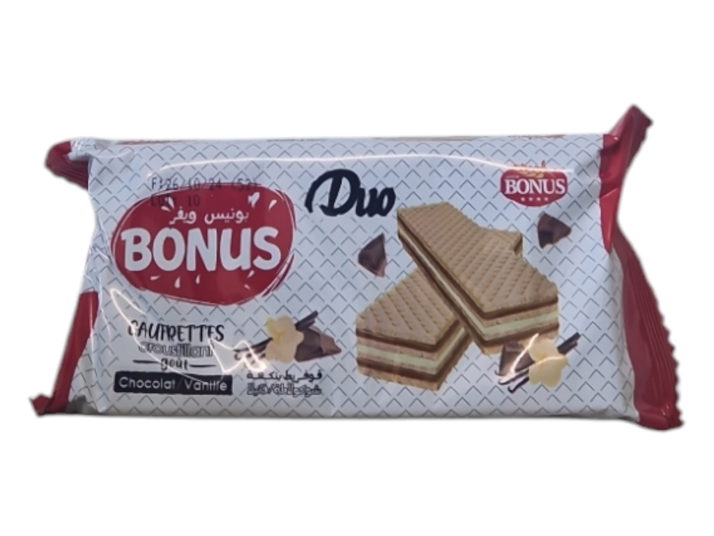 BONUS duo gaufrettes 60g