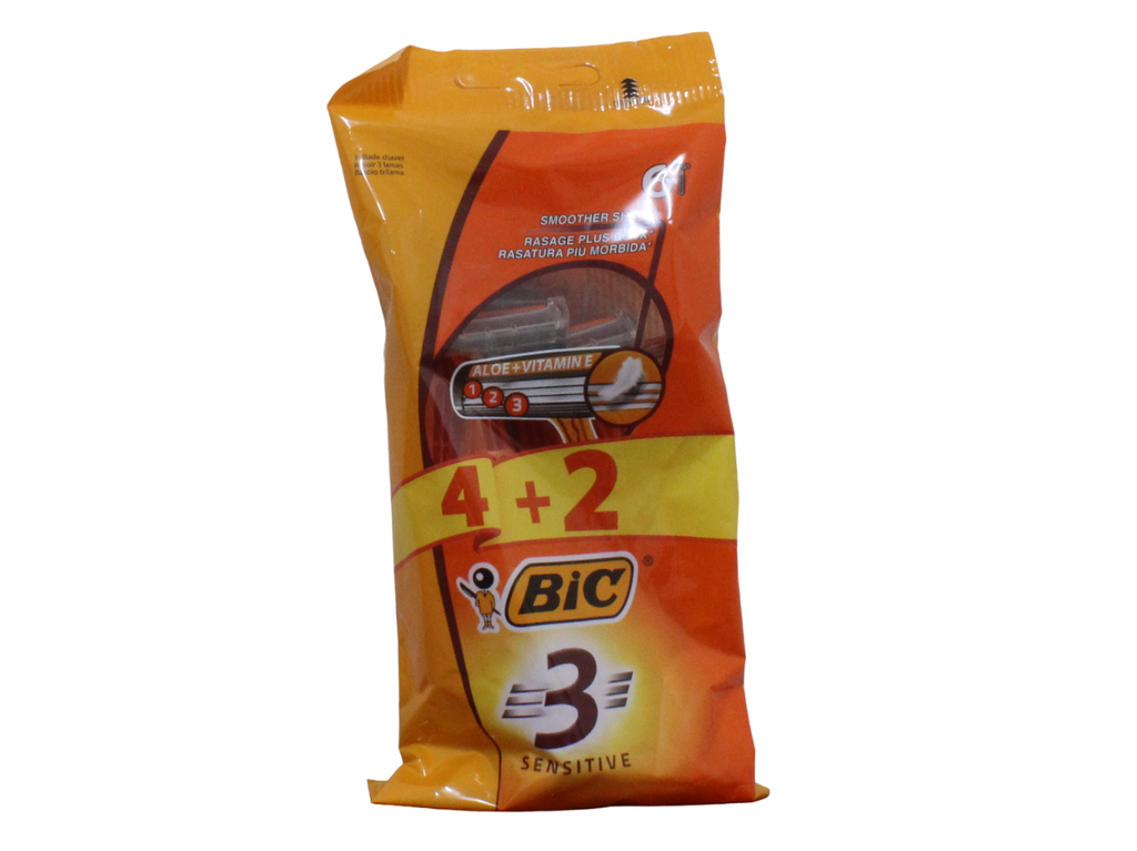 BIG jetable 3 lame 4+2 orange