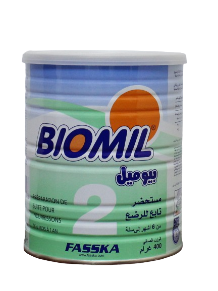 BIOMIL lait standard 2age 400grs