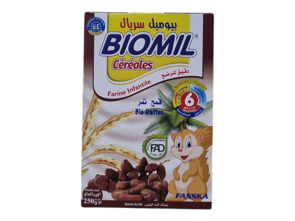 BIOMIL farine infantile blé dattes 250g