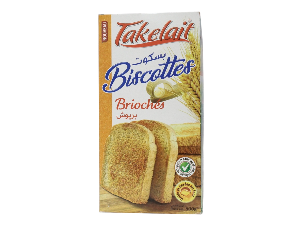 TAKELAIT biscottes briochés 500g