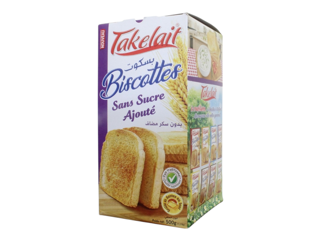 TAKELAIT biscottes  sans sucre  500g