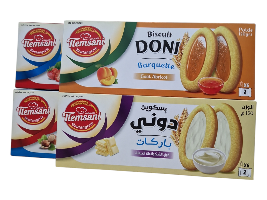 TLEMSANI doni barquette biscuit 150g