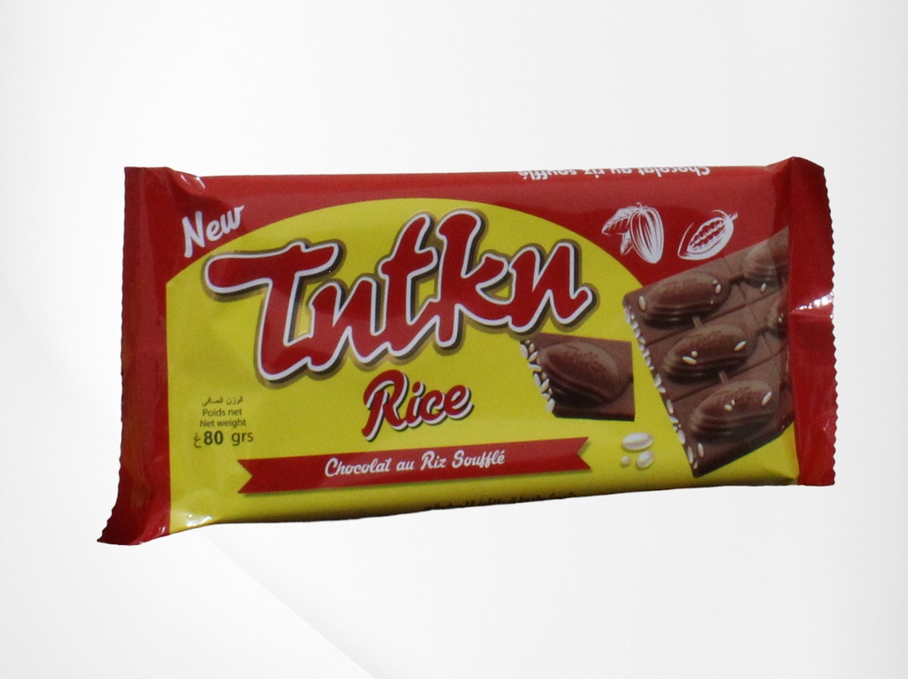 TUTKU chocolat au riz soufflé 80g
