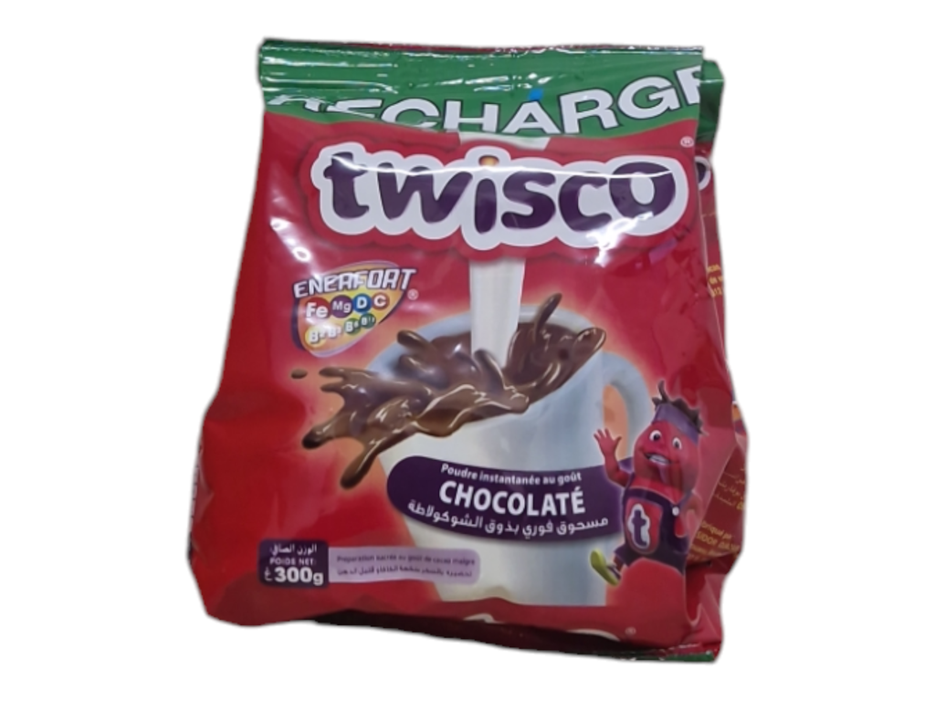 TWISCO chocolat poudre sac 300 grs