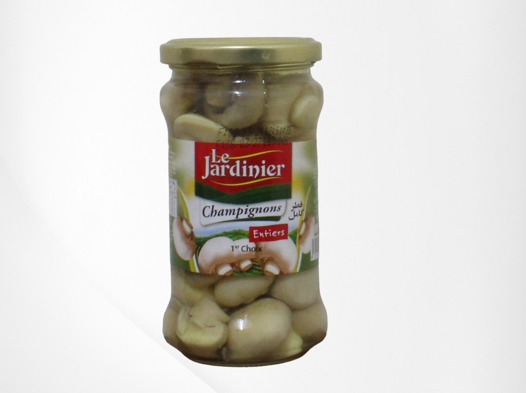 LE JARDINIER champignons entiers 300g