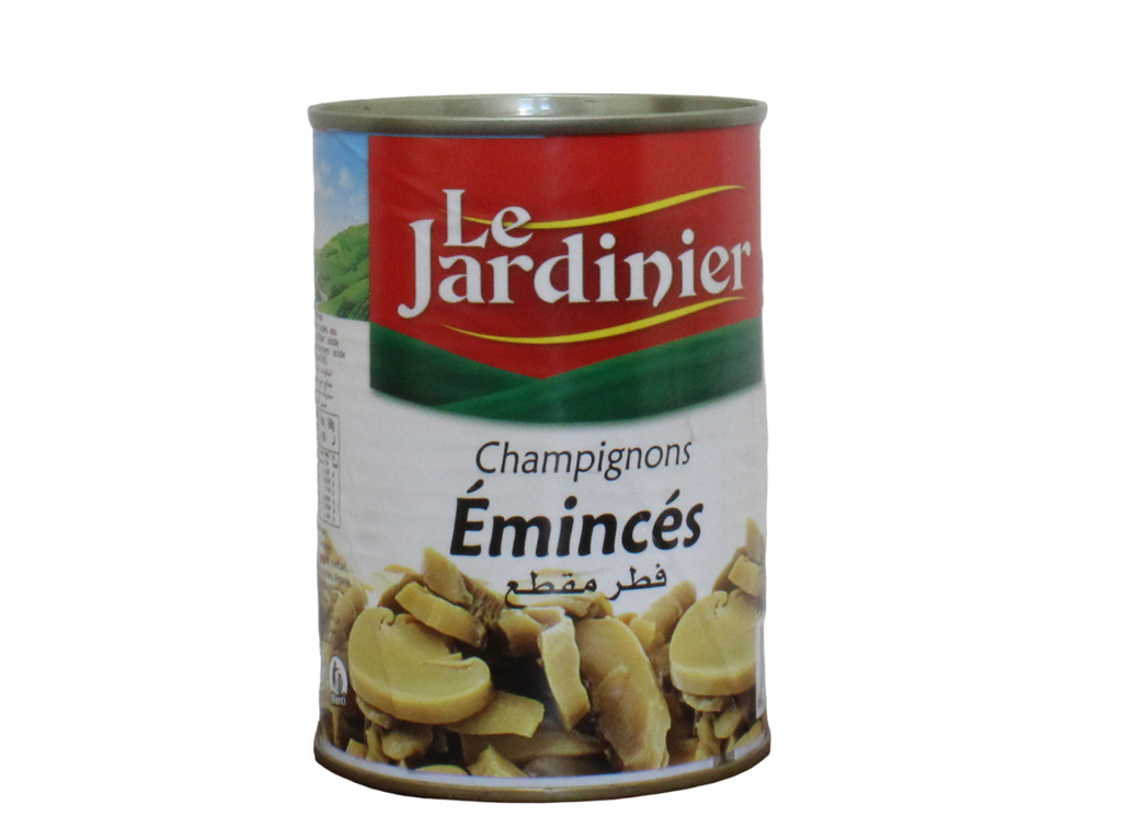 LE JARDINIER champignons émincés 360g