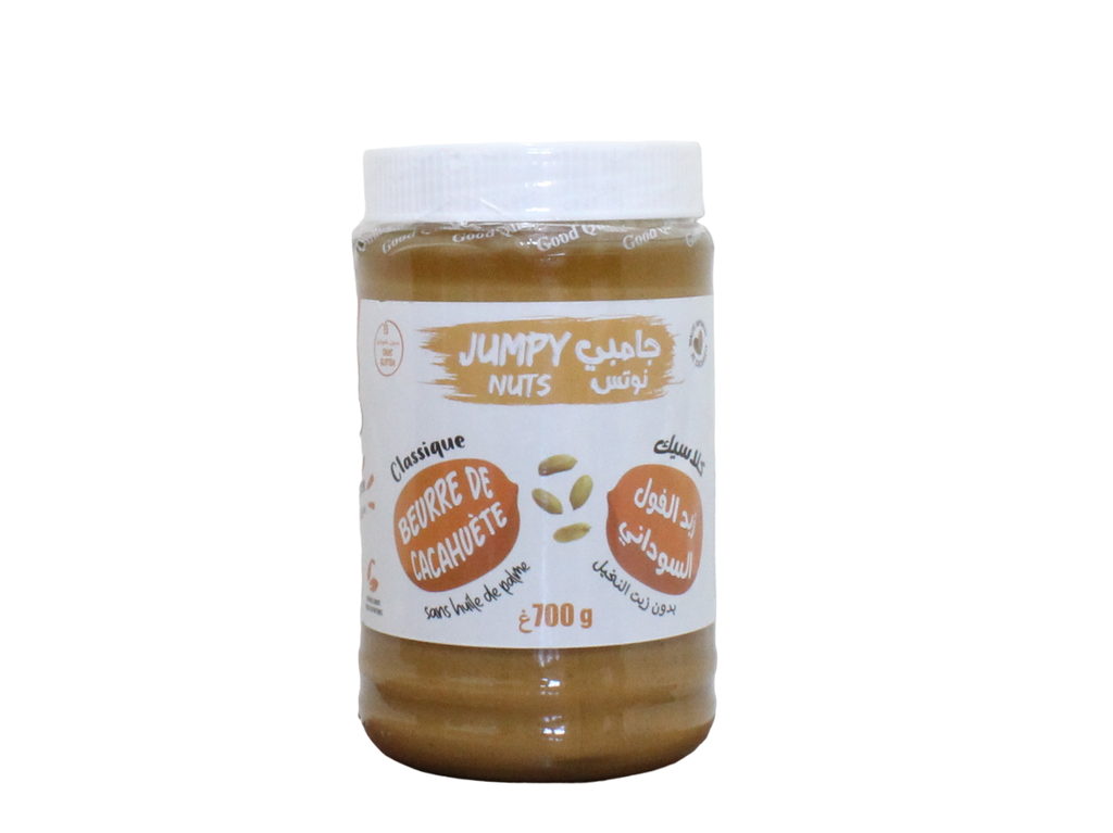 JUMPY NUTS beurre de cacahuète classique 700 g