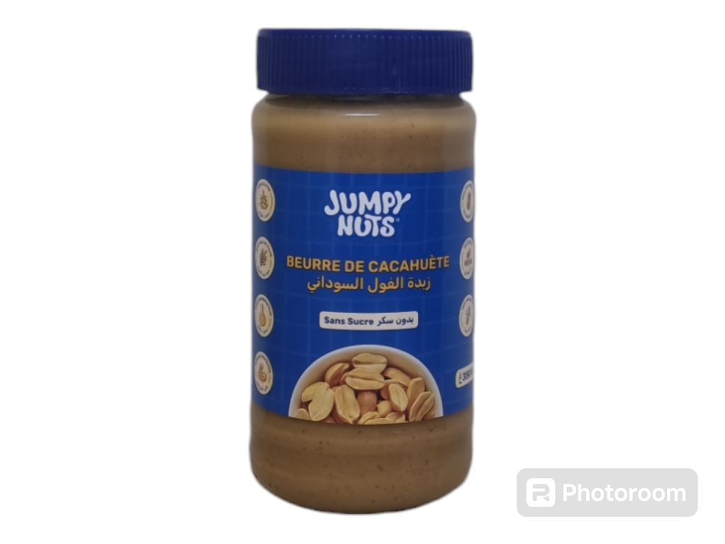 JUMPY NUTS beurre de cacahuète sans sucre 350g new