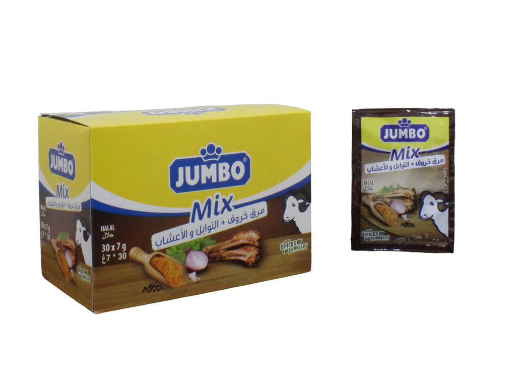 JUMBO bouillon d'agneau sac 7g